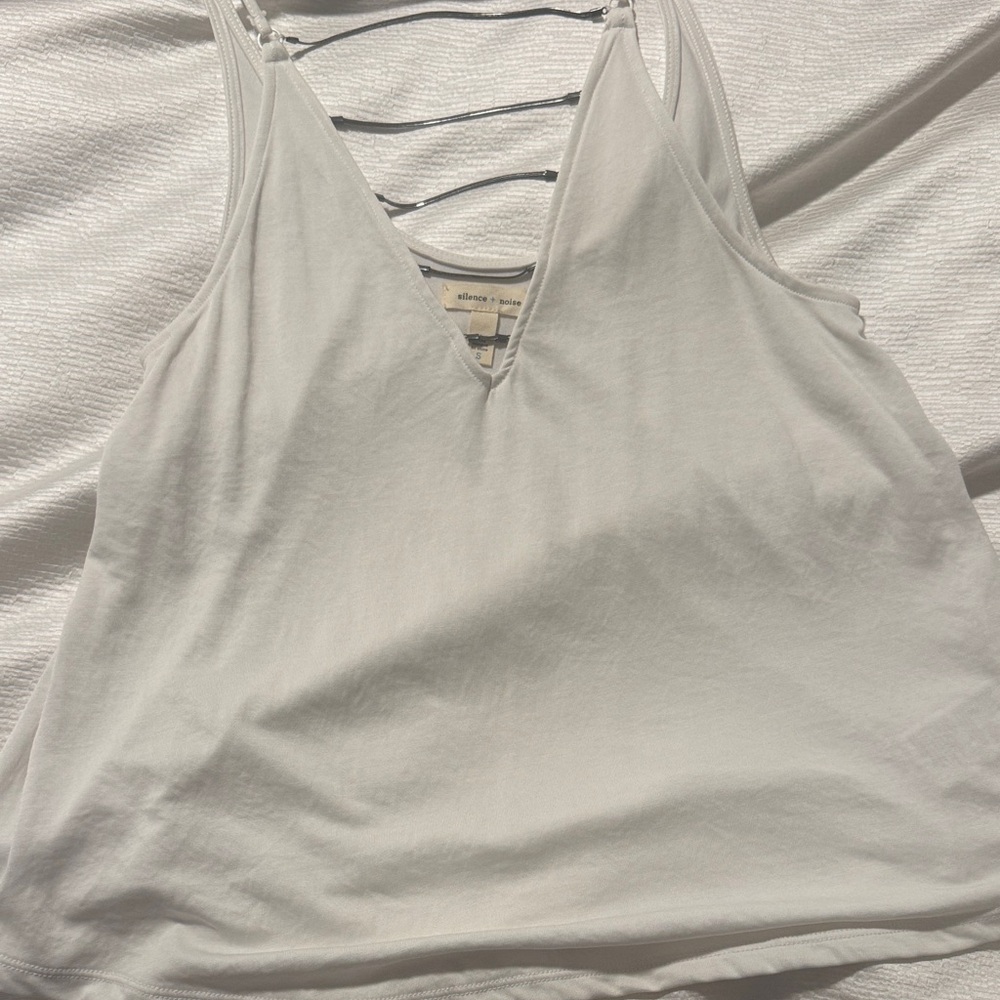 White Strappy Women's Top